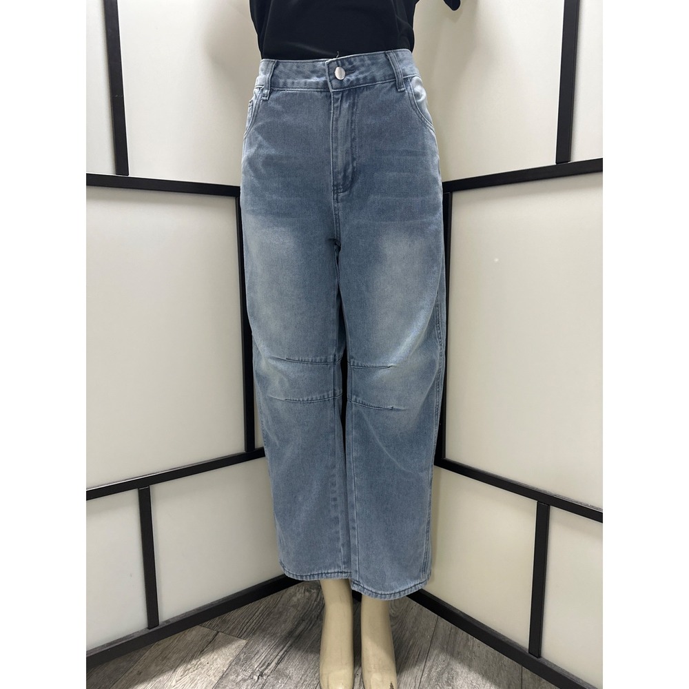 Descripción: Pantalón de mezclilla (denim) en color azul claro
